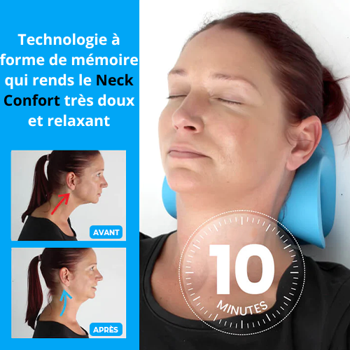 Oreiller de traction cervicale Neck Confort™ - Anti-douleur cervicale